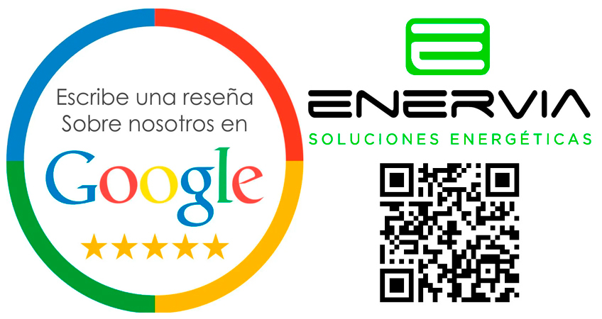 valoración en google de enervia